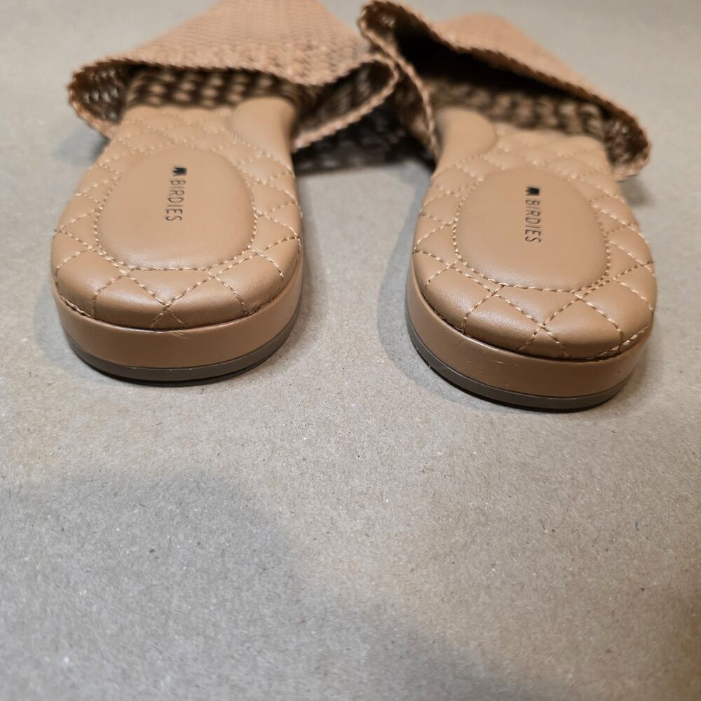 Birdies The Dove Vegan Leather Mules Flats Shoes Women's Sz 11 Tan NWOT - Picture 5 of 8